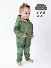 Load image into Gallery viewer, All Weather Fleece Onesie | Forest Moss
