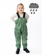 Load image into Gallery viewer, All Weather Fleece Overalls | Forest Moss