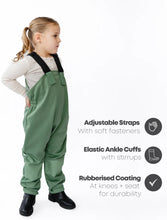 Load image into Gallery viewer, All Weather Fleece Overalls | Forest Moss