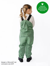 Load image into Gallery viewer, All Weather Fleece Overalls | Forest Moss