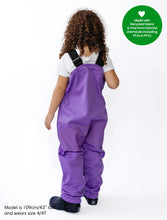 Load image into Gallery viewer, All Weather Fleece Overalls | Violet