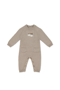 Theo Knit Onepiece - Tweed Sasha Puppy