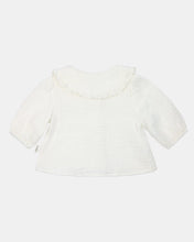 Load image into Gallery viewer, Baby Blouse Peter Pan Cream