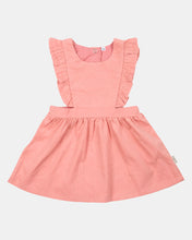 Load image into Gallery viewer, Dusty Rose Baby Pinafore Corduroy Quincy