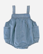 Load image into Gallery viewer, Baby Romper Bubble Denim