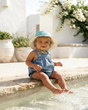 Load image into Gallery viewer, Baby Romper Bubble Denim