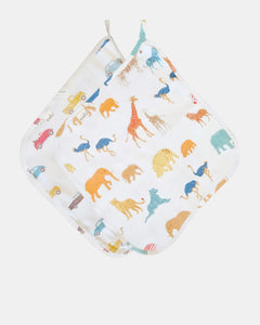 Baby Washcloth Muslin-2pcs | Congo Dawn