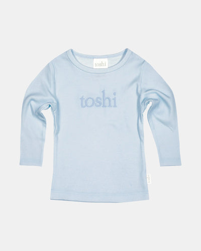 Dreamtime Organic Long Sleeve Logo Tee | Dusk