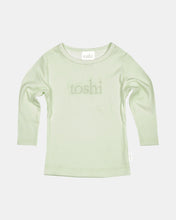 Load image into Gallery viewer, Dreamtime Organic Long Sleeve Logo Tee | Mist