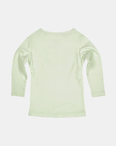 Dreamtime Organic Long Sleeve Logo Tee | Mist