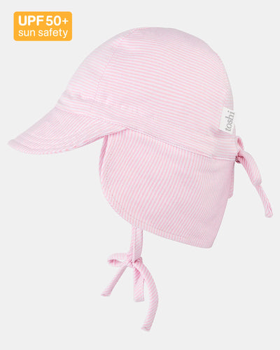 Flap Cap Baby | Blush