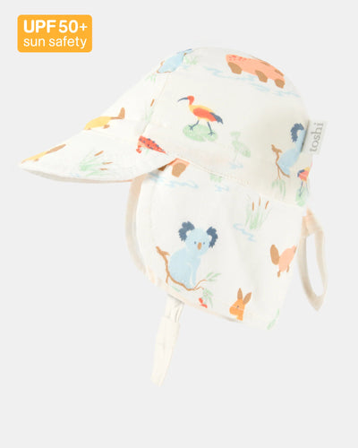 Flap Cap Baby Down Under | Kakadu Dawn
