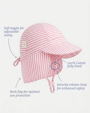 Load image into Gallery viewer, Flap Cap Mini Blossom