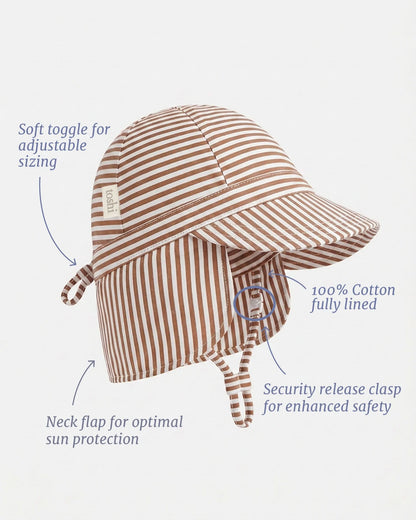 Flap Cap Mini Mocha