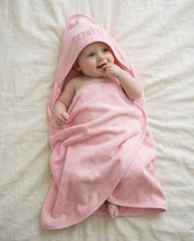 Load image into Gallery viewer, Hooded Baby Bath Towel Yummy | Misty Rose