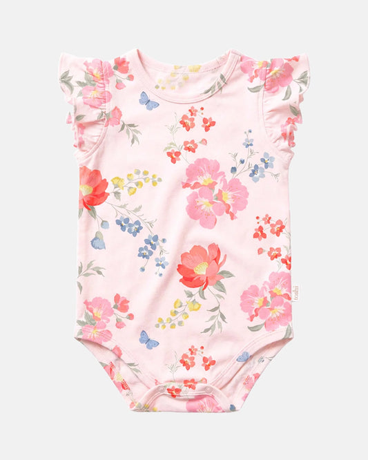 Onesie S/S Frill Wild Garden