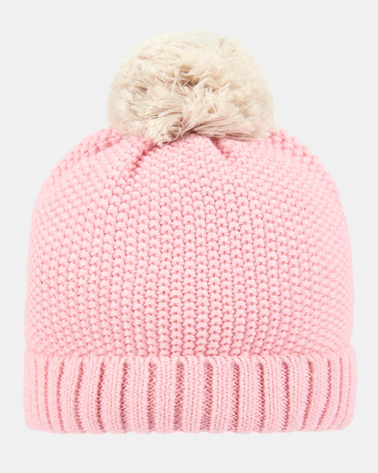 Bobby Organic Beanie | Misty Rose