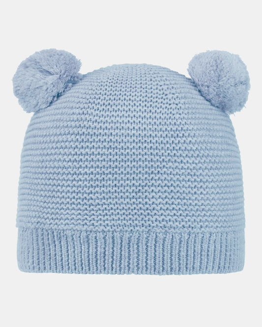 Organic Beanie Snowy | Bluebell