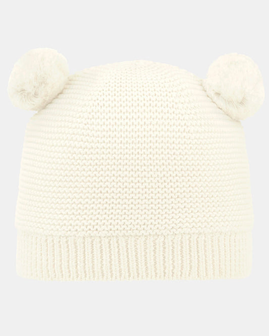 Organic Beanie Snowy | Cream