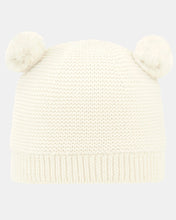 Load image into Gallery viewer, Organic Beanie Snowy | Cream