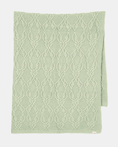 Organic Bowie Blanket | Matcha