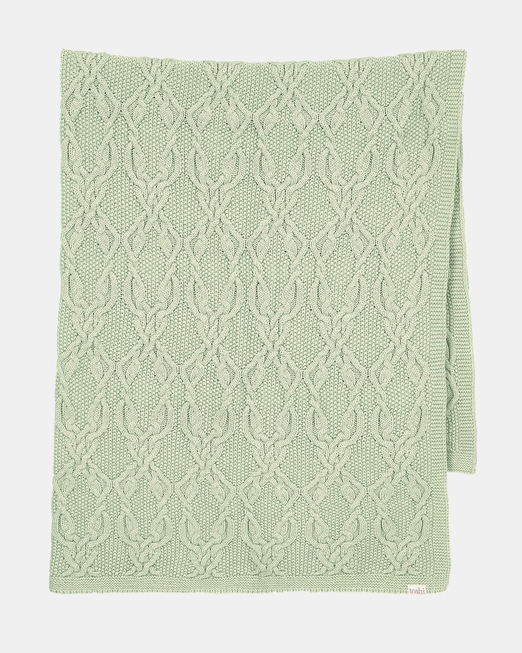 Organic Bowie Blanket | Matcha