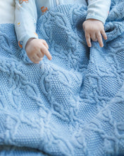 Load image into Gallery viewer, Organic Bowie Blanket | Bluebell