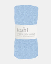 Load image into Gallery viewer, Organic Bowie Blanket | Bluebell