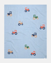 Load image into Gallery viewer, Organic Blanket Mystical Tiny Tractors
