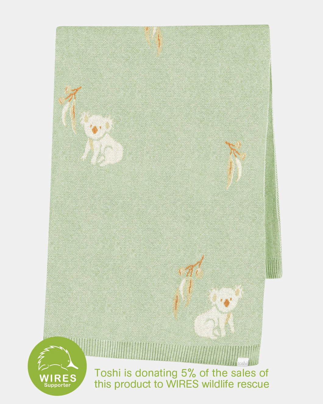 Organic Storytime Blanket | Koala