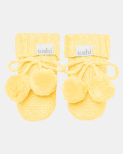 Organic Marley Booties | Banana