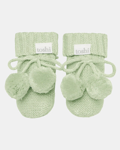 Organic Marley Booties | Matcha