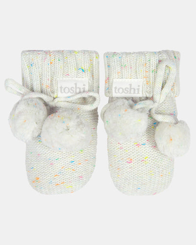 Organic Marley Booties | Snowflake