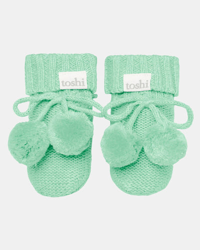 Organic Marley Booties | Sweet Pea