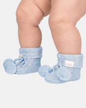 Load image into Gallery viewer, Organic Booties Yummy | Bluebell
