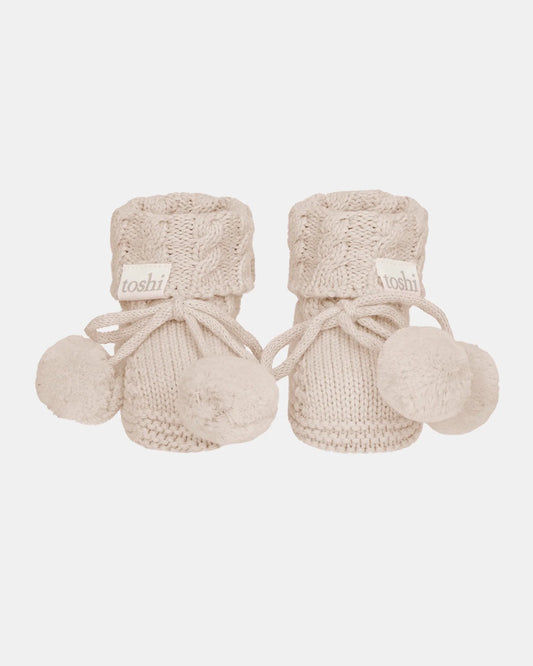 Organic Booties Yummy | Oatmeal