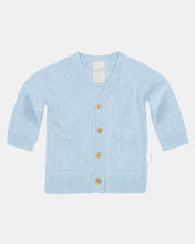 Load image into Gallery viewer, Organic Remy Cardigan | Bluebird