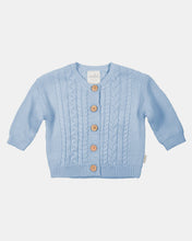 Load image into Gallery viewer, Organic Cardigan Yummy | Bluebell