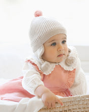 Load image into Gallery viewer, Organic Earmuff Bobby Beanie | Oatmeal