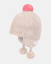Load image into Gallery viewer, Organic Earmuff Bobby Beanie | Oatmeal