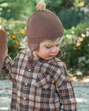 Load image into Gallery viewer, Organic Earmuff Bobby Beanie | Peppercorn
