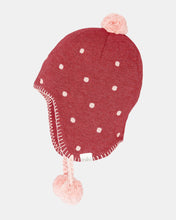 Load image into Gallery viewer, Organic Earmuff Beanie | Rosewood