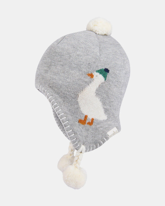 Organic Earmuff Beanie | Lucie Goosie