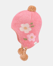 Load image into Gallery viewer, Organic Earmuff Beanie | Rosie Posie