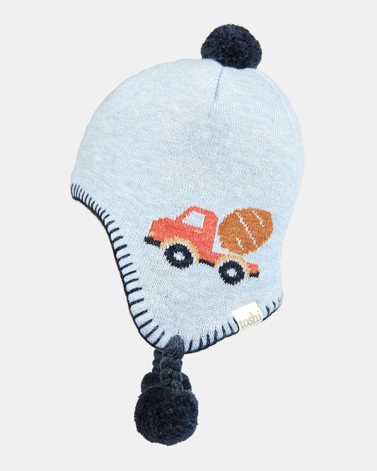 Organic Earmuff Storytime Mr Cement SIZE XS (38-46cm)