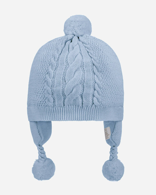Organic Earmuff Yummy Beanie | Bluebell