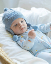 Load image into Gallery viewer, Organic Earmuff Yummy Beanie | Bluebell