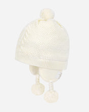 Load image into Gallery viewer, Organic Earmuff Yummy Beanie | Cream