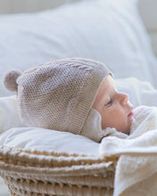 Load image into Gallery viewer, Organic Earmuff Yummy Beanie | Oatmeal