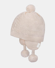 Load image into Gallery viewer, Organic Earmuff Yummy Beanie | Oatmeal